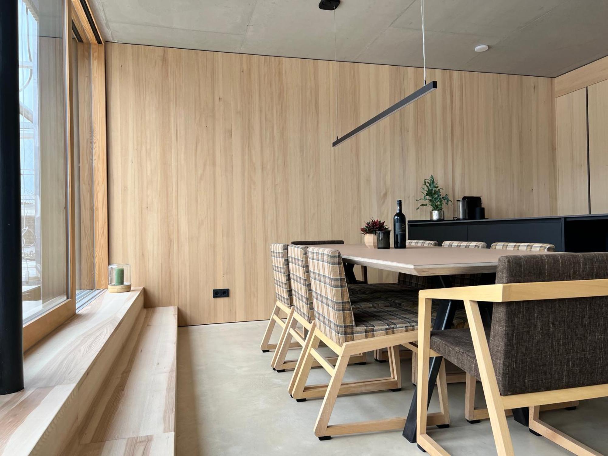 Architektenhaus Rhaa Mit Terrassen Altach Luaran gambar