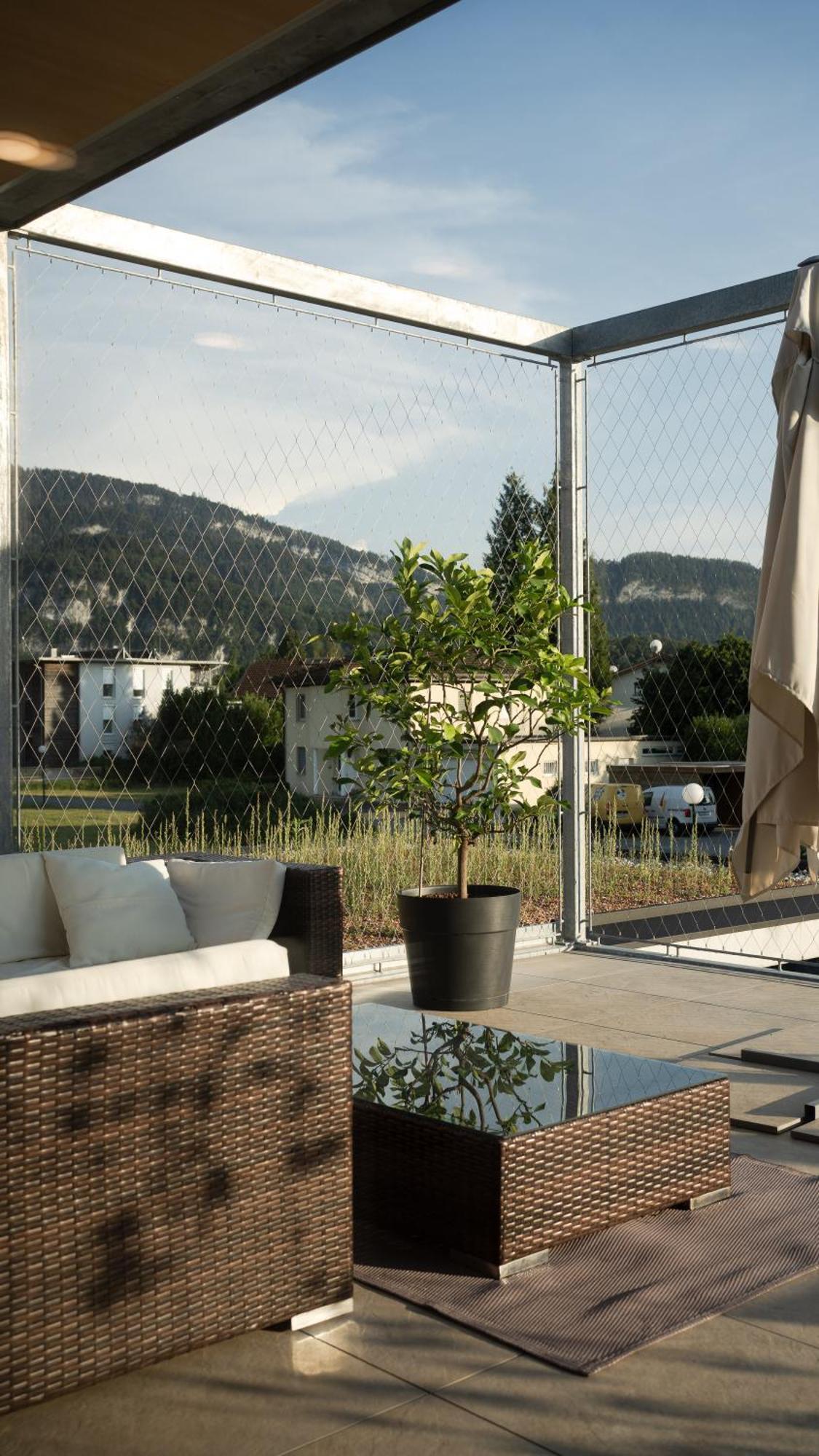 Architektenhaus Rhaa Mit Terrassen Altach Luaran gambar
