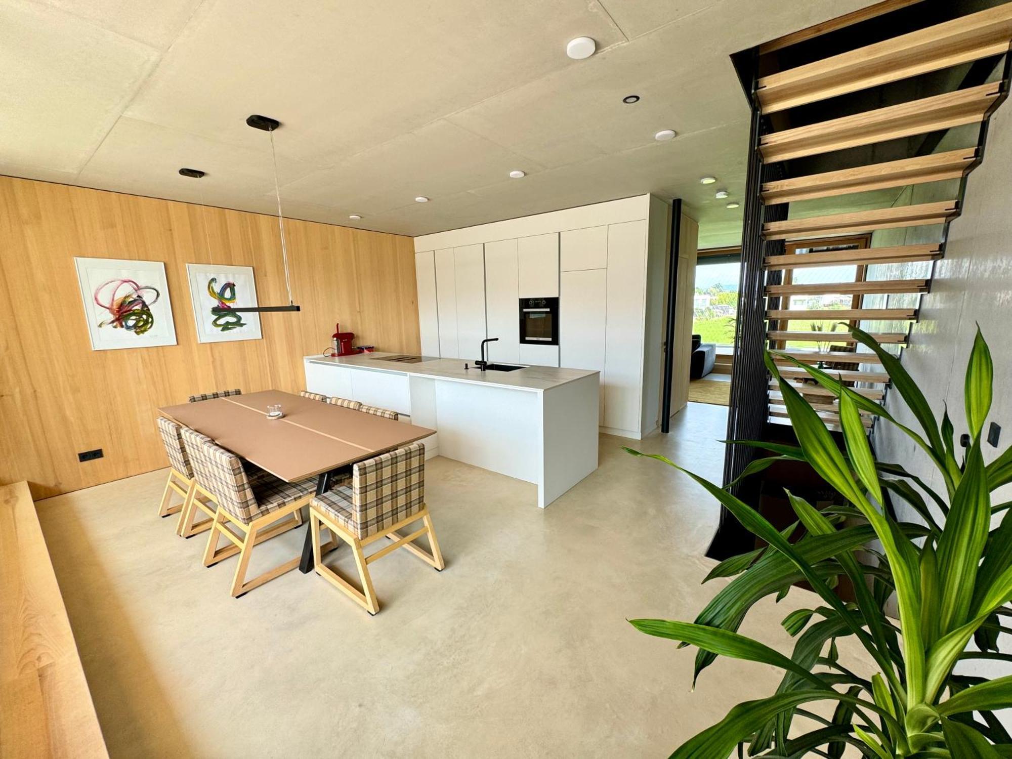 Architektenhaus Rhaa Mit Terrassen Altach Luaran gambar